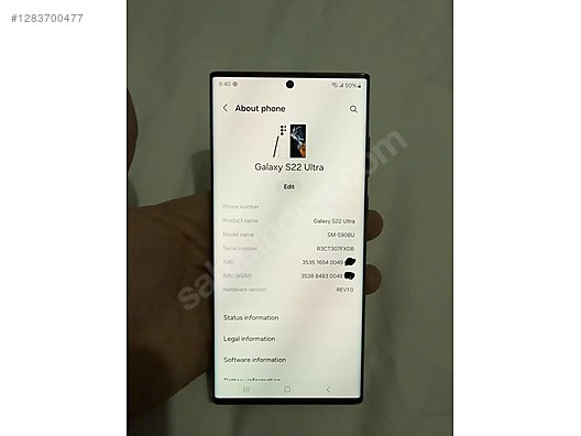 Used & Brand New Items / Cell Phones & Accessories / Cell Phones / Samsung / Galaxy S22 Ultra