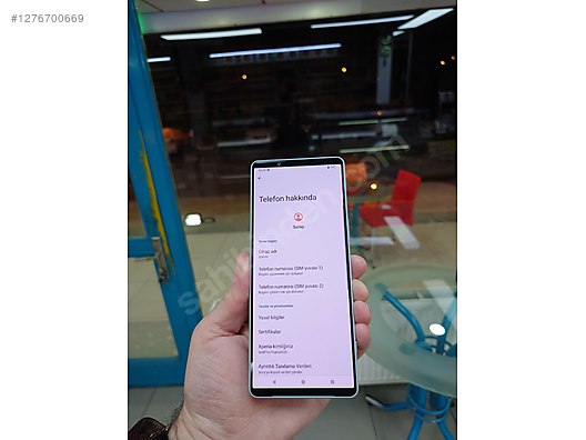 İkinci El ve Sıfır Alışveriş / Cep Telefonu & Aksesuar / Cep Telefonu / Sony / Xperia 1 IV