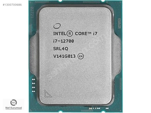 INTEL CORE i7-12700 İŞLEMCİ 25M ÖNBELLEK 4,90 GHZ PN: SRL4Q