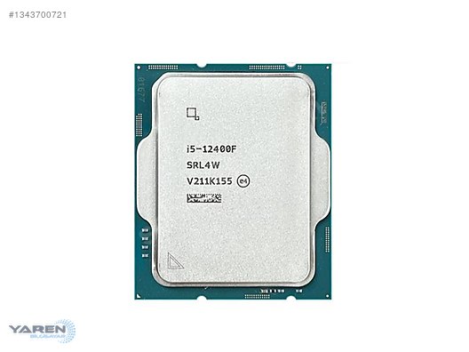 İNTEL CORE i5 12400F SOKET 1700 12. NESİL 2.50GHZ 18MB TRAY