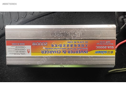 2000w inverter tertemiz elektronik guc kaynaklari sahibinden com da 899700904