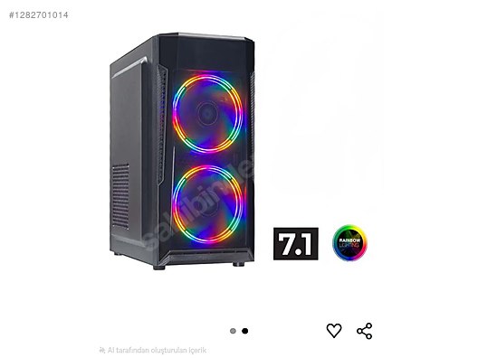 İkinci El ve Sıfır Alışveriş / Bilgisayar / Masaüstü / Modeller / Turbox