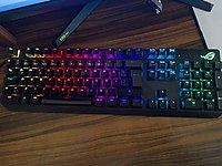 Asus Rog Strix Scope deluxe Oyuncu Klavyesi (PAZARLIK VARDIR)