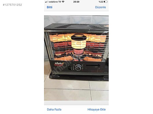 İkinci El ve Sıfır Alışveriş / Bahçe & Yapı Market / Yapı Malzemeleri / Isıtma / Gaz Yağı Sobası