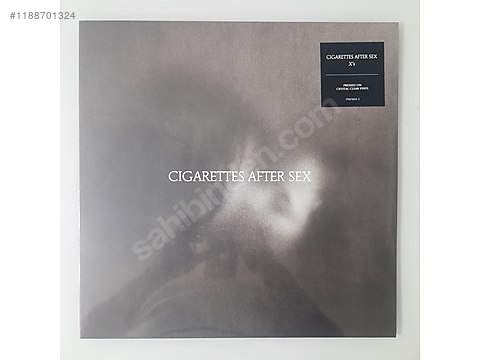 Cigarettes After Sex X s Plak Müzik Plakları Alışverişte İlk  