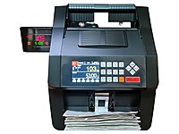 Sigma SC 7520 Ofis Tipi Sahte Kontrollü Para Sayma Makinesi #1029701426