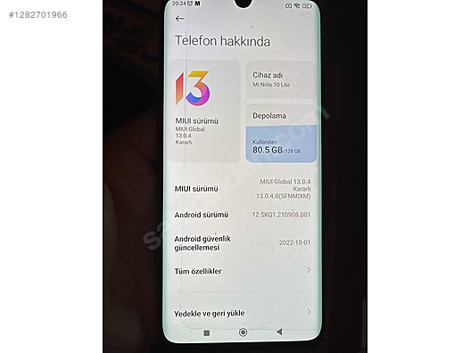 Used & Brand New Items / Cell Phones & Accessories / Cell Phones / Xiaomi / Mi Note 10 Lite