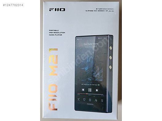 Fiio M21 Dark Blue/Black Portable High-Res Music Player Sıfır