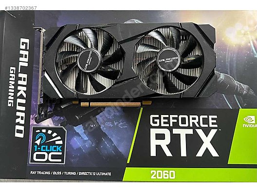 NVDIA RTX 2060 6GB sahibinden.comda - 1338702367