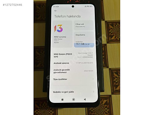 Used & Brand New Items / Cell Phones & Accessories / Cell Phones / Xiaomi / Poco M4 Pro