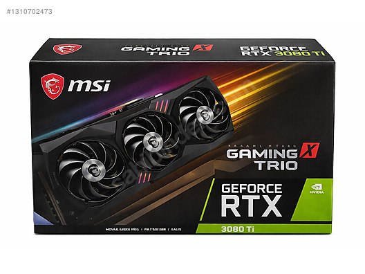 MSI NVIDIA GEFORCE RTX 3080 Ti GAMING X TRIO 12 GB GDDR6X