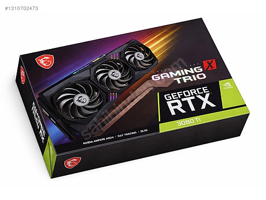MSI NVIDIA GEFORCE RTX 3080 Ti GAMING X TRIO 12 GB GDDR6X