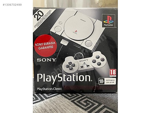 Playstation classic mini 2018 Koleksiyonluk on sahibinden.com