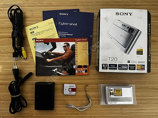 Sony Cybershot DSC T20 Kompakt Dijital Fotoğraf Makinesi Fiyatları