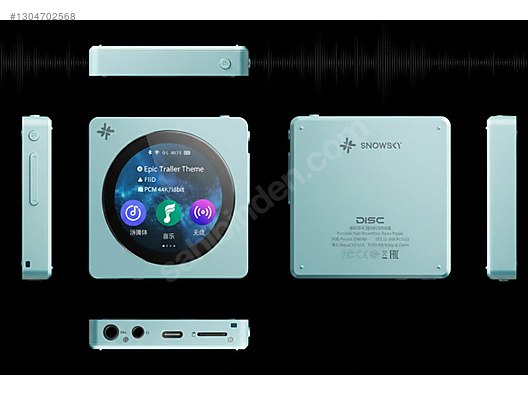 Ambalajında Fiio Snowsky Disc Hi-Res Audio Player sahibinden.comda