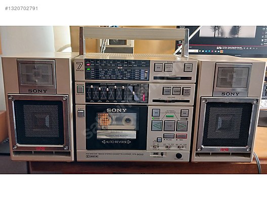ビンテージ　SONY CFS-9000 テーブルコンポーネント SONY CFS 9000 on sahibinden.com - 1320702791