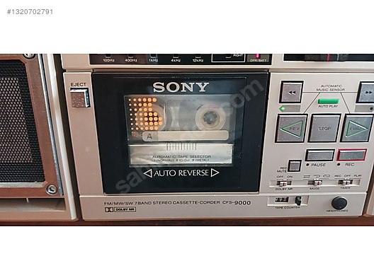 SONY CFS 9000 - İkinci El Sony Müzik Seti & Teyp modelleri