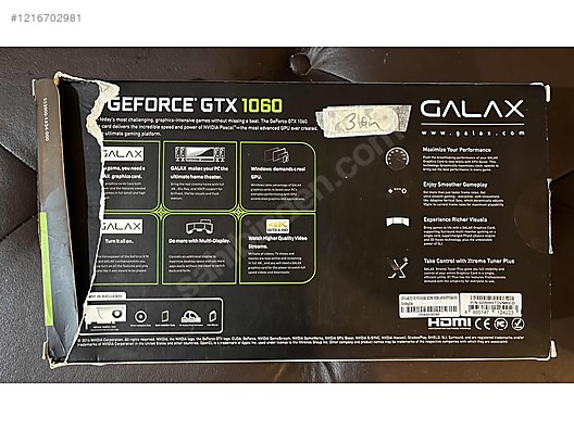 Galax Geforce gtx 1060 gb Galax Ekran Kartı İlanları