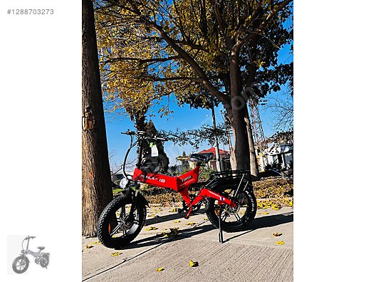 Y BİKE T BIKE ROBUST X8 750 WATT 48 VOLT 15 AMPER KATLANIR