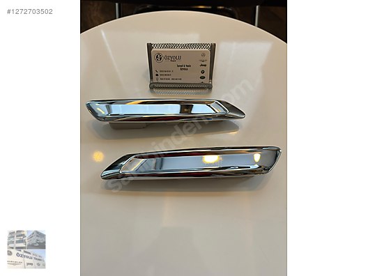 アクセサリー megumegu BMW F10 5-SERİSİ LCI ÇAMURLUK NİKELAJI 7336645 7336646 - İlan ve