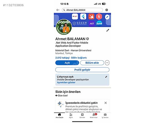 Özel Ders Verenler / Bilgisayar