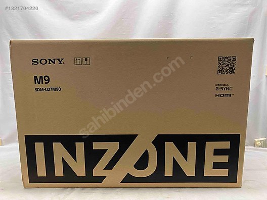 SIFIR Sony INZONE M9 27 4K UHD 144Hz IPS Gaming Monitör sahibinden