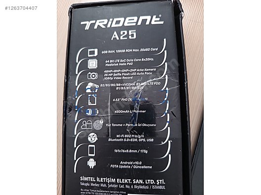 İkinci El ve Sıfır Alışveriş / Cep Telefonu & Aksesuar / Cep Telefonu / Trident / Diğer