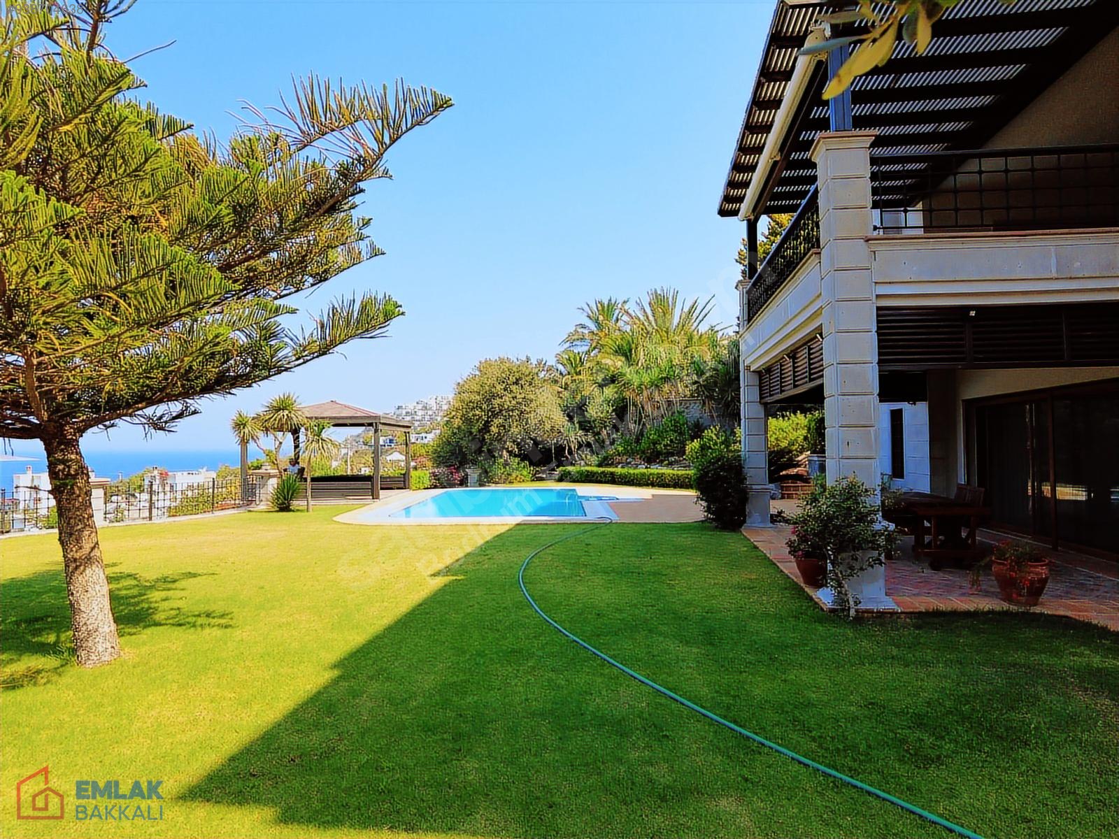 Bodrum Gümüşlük Koyunbaba Full Deniz Manzaralı Havuzlu Villa Satılık