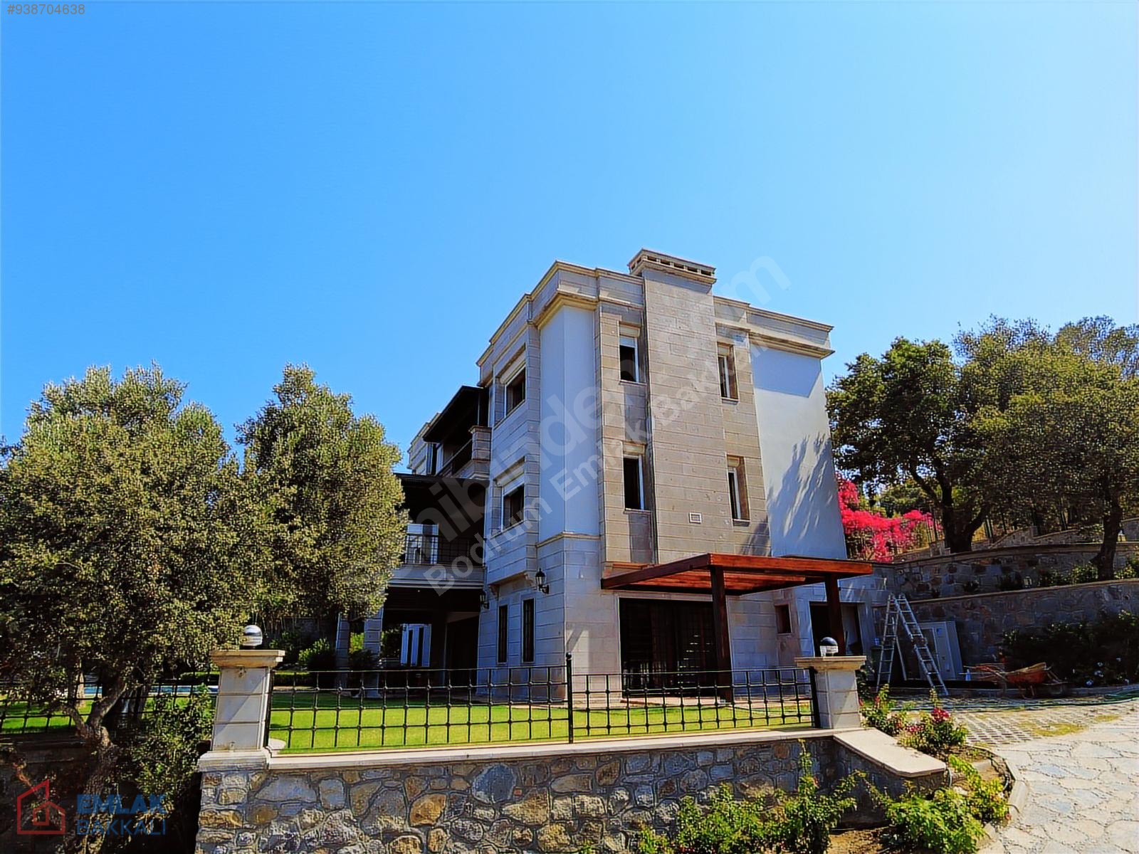 Bodrum Gümüşlük Koyunbaba Full Deniz Manzaralı Havuzlu Villa Satılık