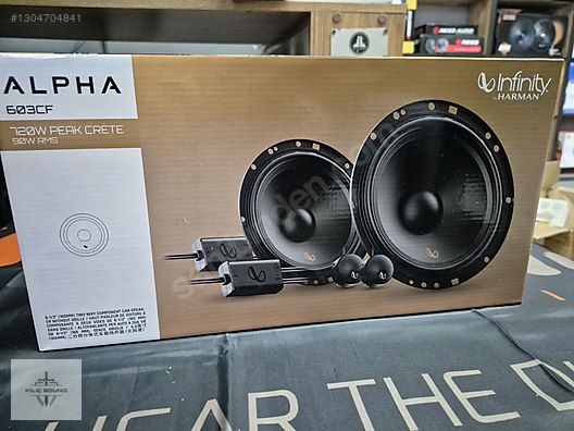 Hoparlör / Komponent / İNFİNTY ALPHA 603CF KOMPENANT TAKIMI 16CM
