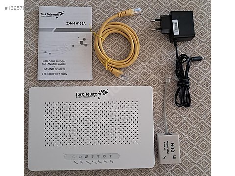 ZTE ZXHN H168A VDSL Modem on sahibinden.com - 1325704953