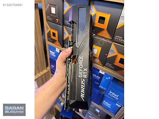 Gigabyte RTX 3080 TI Aorus Master 384 Bit GDDR6X 12 GB sahibinden