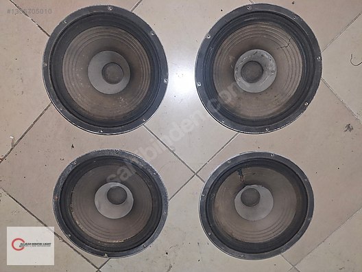 MASS ORDER “Lift Every Voice〜” Eur 12 中古 TROMBA POTENZA L15-600 - 4 Adet 2 Adet Kağıt Yırtık - 20.000 TL