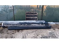 iki adet (290 ve 330 cm) kumandalı otomatik kepenk, daraba