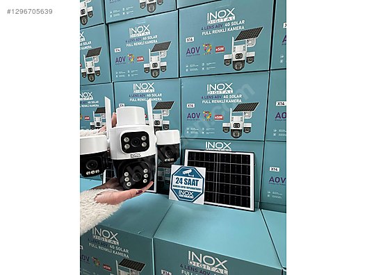 İnox X14 4G e-sim solar - Kablosuz PTZ Kamera Güvenlik Kamerası