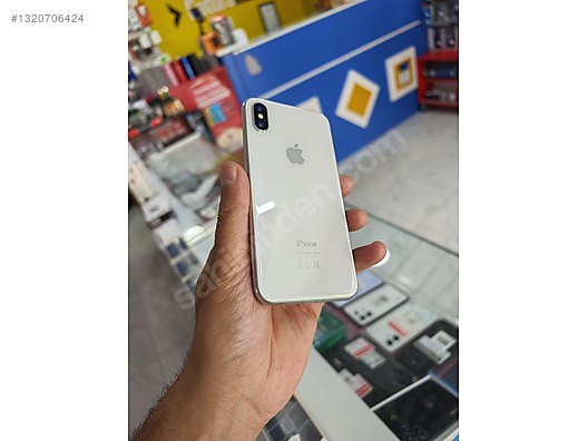 Apple / iPhone X / iPhone X 64 GB Temiz ve Sorunuz kullanım