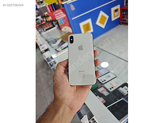 g1645 Apple iPhone X ホワイト64GB 初期化済み Apple / iPhone X / iPhone X 64 GB Temiz ve Sorunuz kullanım on