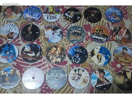 41 VCD+11 DVD(FİYAT SON)(TANESİ 5 LİRAYA GELİYOR)(HADİ HEMEN AL