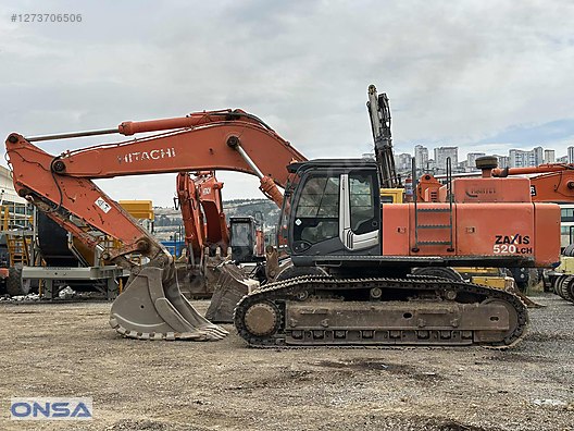 ONSA ' DAN 2010 MODEL HITACHI ZX 520 -3 LCH - Ekskavatör İlanları