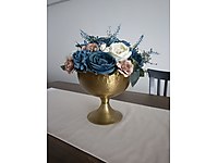 dekoratif saksı ve çiçekler