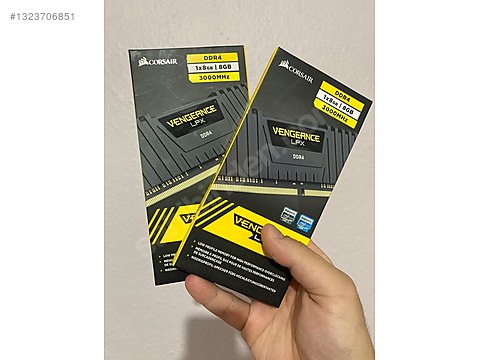Corsair Vengeance LPX 16GB (2x8GB) DDR4 3000MHz - Kutulu Temiz