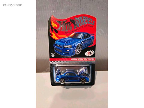 Nissan Skyline GT-R (BNR34), Hot Wheels 2019 - RLC Red Line Club