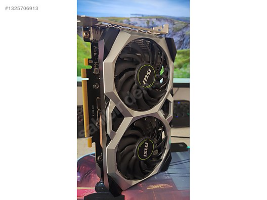MSI GTX 1660 SUPER Ventus 6GB Temiz, Testleri Mevcut sahibinden