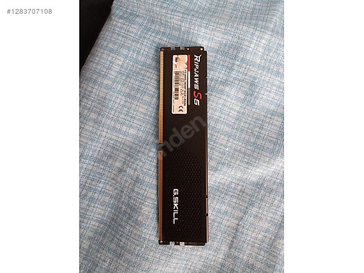 1x GSKİLL RİPJAWS S5 16 GB RAM 6000mhz DDR5 - RAM Bellek ve Tüm Masaüstü Bilgisayar Parçaları sahibinden.com'da