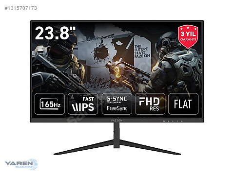 プレステ FAZEON 23.8 İNÇ 5 MS FULL HD IPS 165 HZ OYUNCU MONITÖRÜ sahibinden