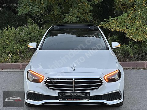 2022 MERCEDES E 200 D EXCLUSİVE VAKUM-BURMERTER-CAM...