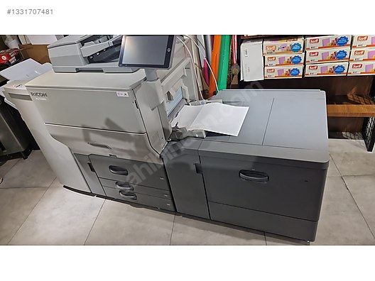 Rıcoh pro 5300 sl buklet fınısher ve yan kaset full opsiyonlu
