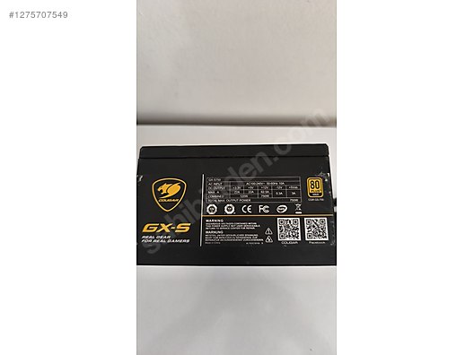 Couger psu 750 watt gold - Güç Kaynağı ve Tüm Masaüstü Bilgisayar Parçaları sahibinden.com'da
