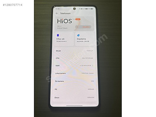 Used & Brand New Items / Cell Phones & Accessories / Cell Phones / Tecno / Pova 6