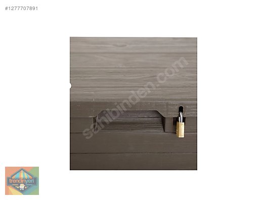 TOOMAX Multi Box Woody's Sandık Kahve 90lt Bahçe Sandığı